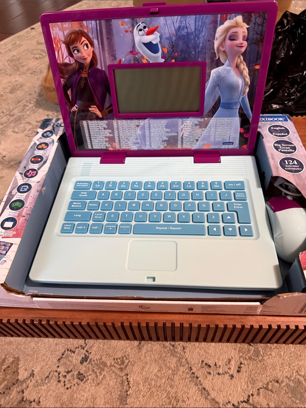 Lexibook, Frozen Educational Laptop for Kids - Picture 5 of 5